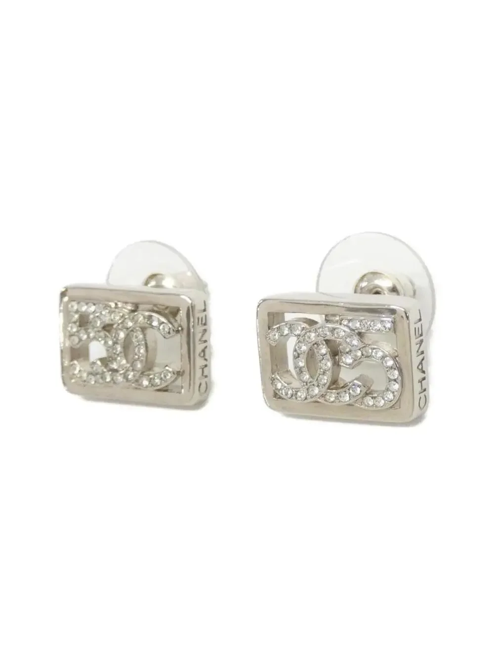 Chanel Earrings Silver-Tone Metal #287951C10B